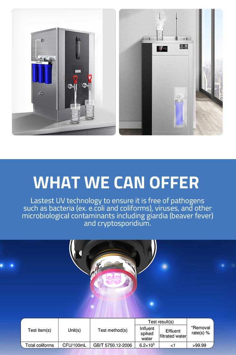 Germicidal UVC LED Water Disinfection for RO Water Purifier in Healthier Drinking Water Filters